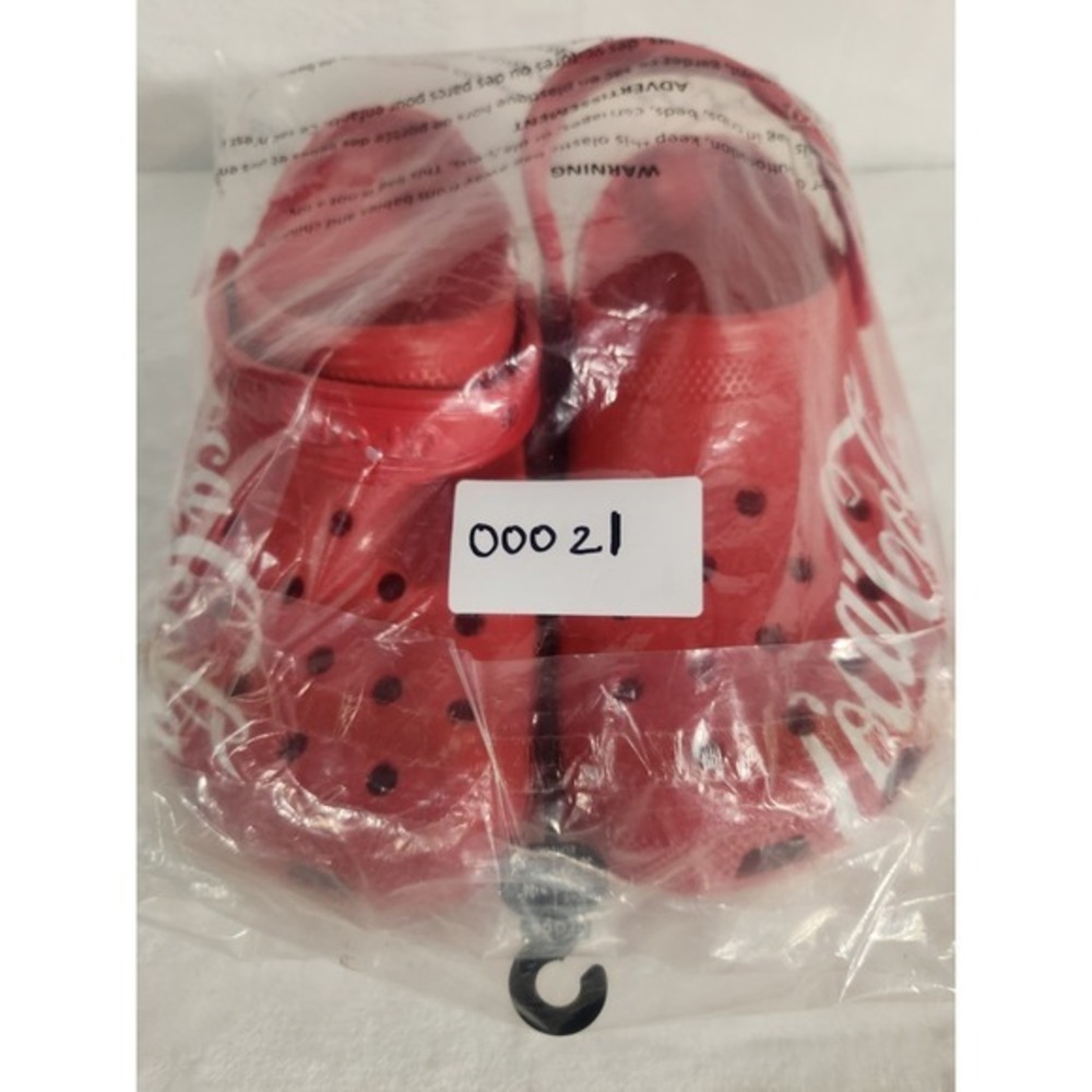 Crocs Coca Cola Classic Clog Red White W-8 M-6 New - Picture 7 of 7